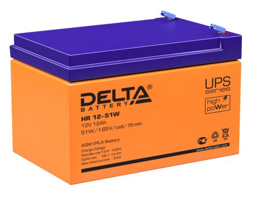 

Батарея Delta HR 12-51 W, HR 12-51 W