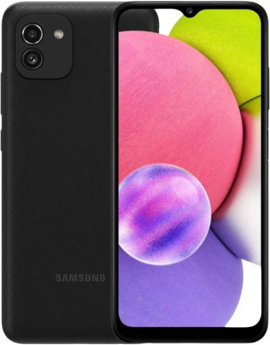 Смартфон Samsung Galaxy A03 3/32GB SM-A035FZKDMEA Black