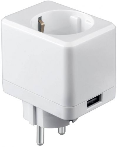 Розетка умная HIPER IOT P09 с USB поротом/Wi-Fi/AC 100-250В/10А/50-60 Гц/2500 Вт