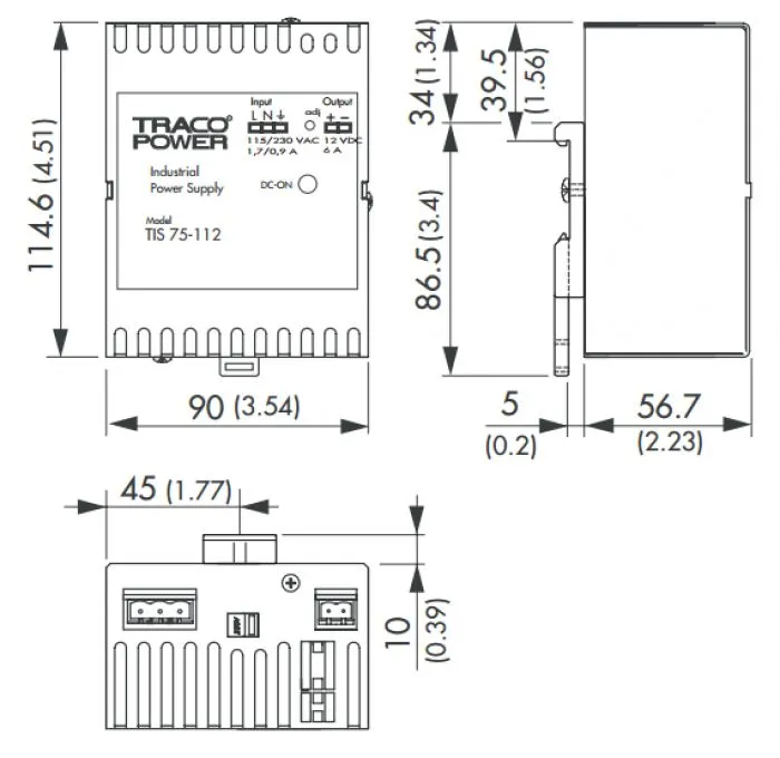 фото TRACO POWER TIS 75-124