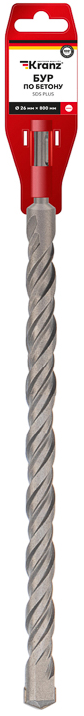 

Бур KRANZ KR-91-0082 по бетону 26x800x740 мм SDS PLUS, KR-91-0082