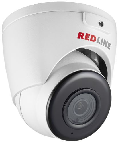 Видеокамера REDLINE RL-AHD5M-MC-S (2.8) купольная 5 мп c микрофоном, размер 1/2.7
