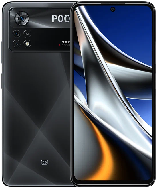 

Смартфон Xiaomi POCO X4 Pro 5G 6/128GB MZB0B07RU (38452) Laser Black, POCO X4 Pro 5G 6/128GB