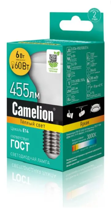 Camelion LED6-R50/830/E14