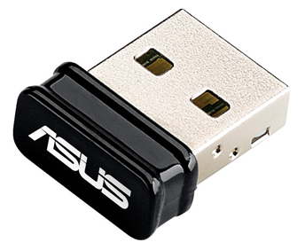 Сетевой адаптер ASUS USB-N10 NANO Wi Fi 802.11b/g/n, 150 Мбит/с, USB сетевой адаптер asus usb n10 nano wi fi 802 11b g n 150 мбит с usb