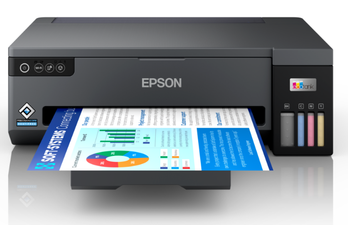 Принтер цветной Epson EcoTank L11050 C11CK39505 A3, 4800x1200 dpi, ч/б - 30 стр/мин (А4), USB, Wi-Fi, СНПЧ