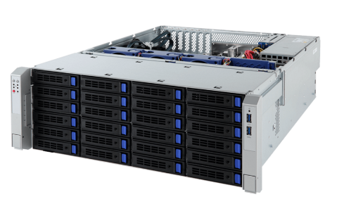 Серверная платформа 4U GIGABYTE S451-3R0 (2*LGA3647, C621, 16*DDR4(2933), 36*3.5" SAS/SATA HS, 2*2.5