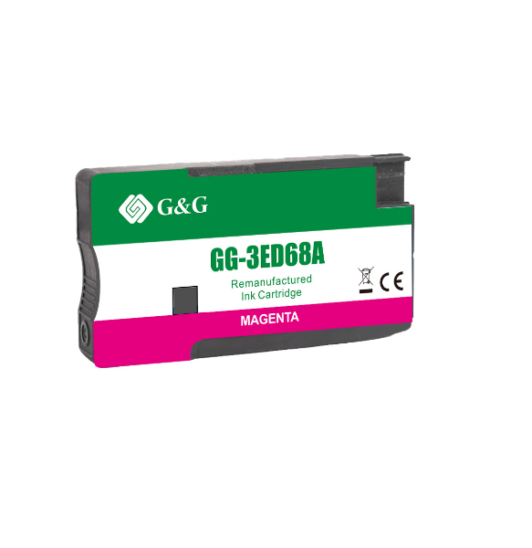 Картридж G&G GG-3ED68A струйный 712 пурпурный (29мл) для HP DesignJet T650/T630/T250/T230/T210/Studio Plotter Printers