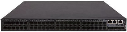 Коммутатор H3C LS-5130S-52F-EI-GL L2 Ethernet Switch with 48*100/1000 BASE-X SFP Ports, 2*GE Combo Ports, and 4*1G/10G BASE-X SFP Plus Ports. ecs4510 28t edge core 24 x ge 2 x 10g sfp ports 1 x expansion slot for dual 10g sfp ports l2 stackable switch w 1 x rj45 console port 1 x