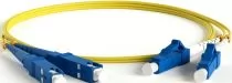 Hyperline FC-D2-9-LC/UR-SC/UR-H-0.5M-LSZH-YL