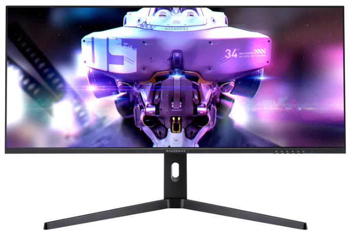 

Монитор 34" Machenike MK34QG165SC2RU чёрный, 3440x1440, 165Hz, 1 мс (MPRT), 300cd/m2, 1000:1, 178°/1, MK34QG165SC2RU