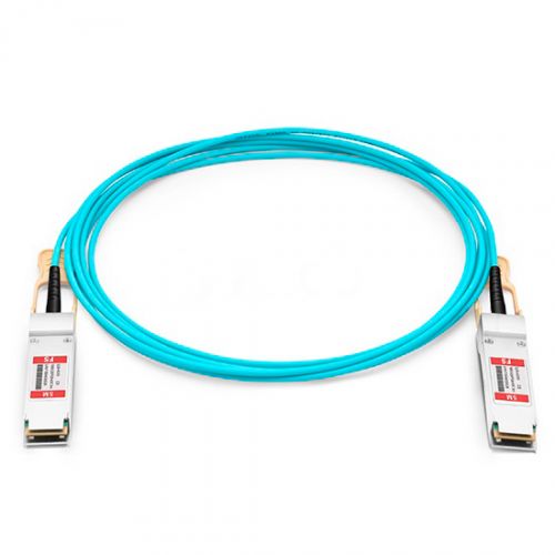 Кабель FS Q28-AO10 for Mellanox MFA1A00-C010 Compatible 100G QSFP28 Active Optical Cable 10m