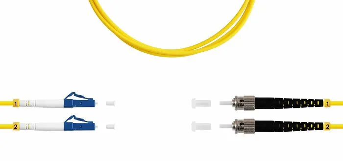 TELCORD ШОС-2x3.0-2LC/U-2ST/U-SM-2м-LSZH-YL