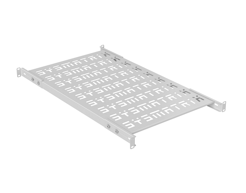 

Полка стационарная SYSMATRIX SH 7004.700 SMART усиленная, перф. площадка 700 мм, унив. рег. направляющих от 620 мм до 780 мм, для напольных и настенны, SH 7004.700