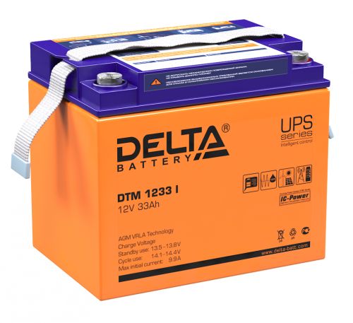Батарея Delta DTM 1233 I - фото 1