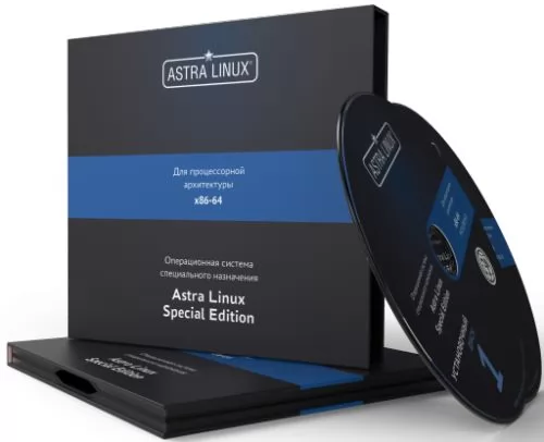 ГК Астра ОС СН Astra Linux SE, Усиленный, ФСТЭК, х86-64 , 1.7, для раб.ст+лиц. на 1 упр.устр. к ALD