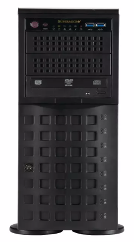 Серверная платформа Supermicro SYS-741P-TRT (2*LGA4677, C741, 16*DDR5 (4800), 8*3.5 HS SATA3, 2*M.2, 6*PCIE, 2*10Glan, VGA, COM, 6*USB 3.0, 2*1200W)