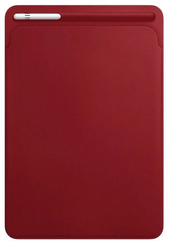 Чехол Apple Leather Sleeve (MR5L2ZM/A) for 10.5‑inch iPad Pro - (PRODUCT)RED MR5L2ZM/A Leather Sleeve (MR5L2ZM/A) - фото 2