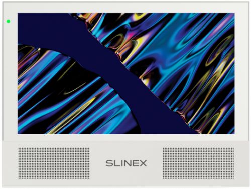 Видеодомофон Slinex Sonik 7 Cloud (White+White) 7” сенсорный IPS экран 16:9 разрешение экрана 1024×6, цвет pal