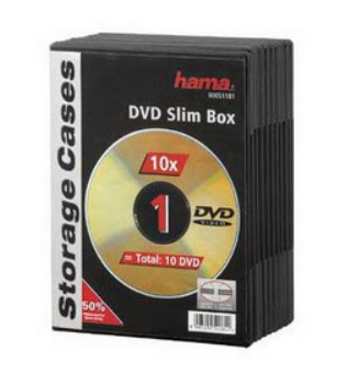 Коробка для CD/DVD HAMA H-51181