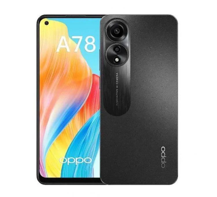 

Смартфон OPPO A78 8/128GB черный, A78 8/128GB