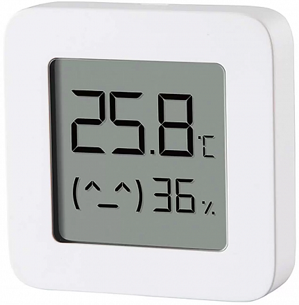 Датчик Xiaomi Mi Temperature and Humidity Monitor 2 NUN4126GL температуры и влажности, беспроводной, ВТ