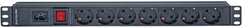 

Блок розеток 19", 7 розеток Eurolan 60A-61-02-07BL, 60A-61-02-07BL
