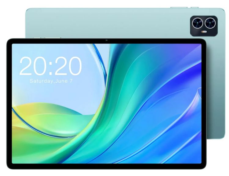 Планшет 10.1'' TECLAST M50 1983552 T606 (1.6) 8C 6GB/128GB IPS 1280x800 3G 4G Android 13 голубой 13Mpix 5Mpix BT GPS WiFi Touch microSD 256GB 6000mAh