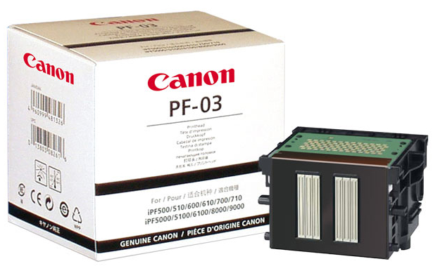 Печатающая головка Canon PF-03 2251B001 для IPF500/IPF600/IPF610/IPF700/IPF710/IPF5000/IPF6100/8000/