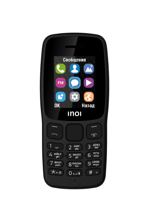 

Мобильный телефон INOI 101 Black, 101