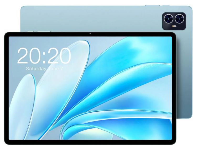 Планшет 10.1'' TECLAST M50HD 1983555 T606 (1.6) 8C 8GB/128GB IPS 1920x1200 3G 4G Android 13 голубой 13Mpix 5Mpix BT GPS WiFi Touch microSD 256GB 6000m