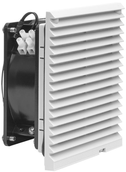 Вентилятор SNR SNR-FAN1238-FILTER для настенного телекоммуникационного шкафа, 120х120х38мм, с фильтром
