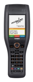 Терминал сбора данных Casio DT-X30R-50 Win CE 6.0 R2, 128MB, лазерный, цветной QVGA дисплей, WiFi 802.11b/g, Bluetooth, IrDA, Image 2D сканер повышенн