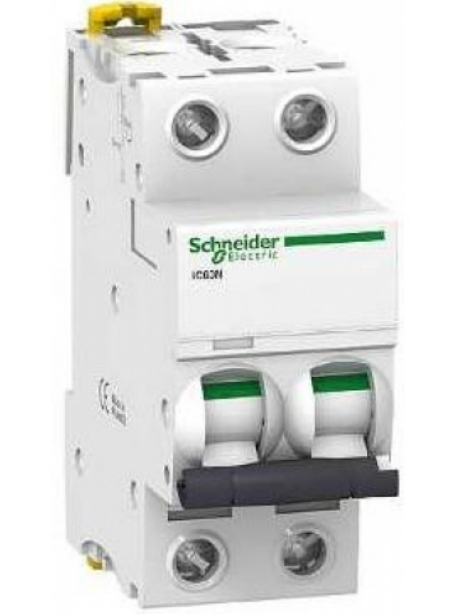 

Автоматический выключатель Schneider Electric A9F79206 2P 6A (C)(серия "Acti 9 iC60N"), A9F79206