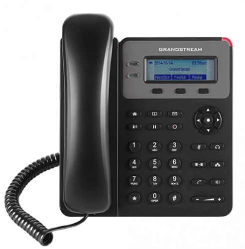 Телефон VoiceIP Grandstream GXP-1615 1xSIP аккаунт, 2xEthernet 10/100 Мб/с, LCD-дисплей 132*48 пиксе