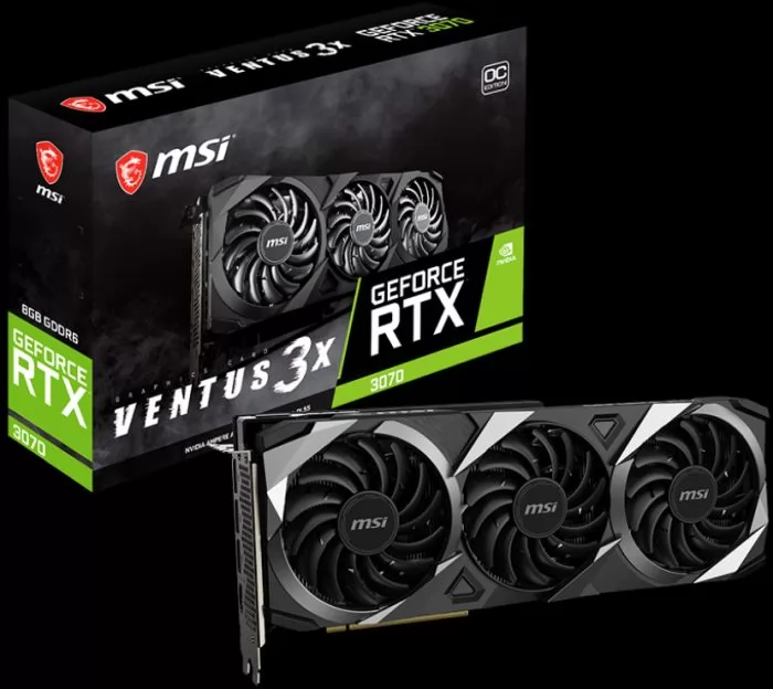 MSI GeForce RTX 3070 VENTUS 3X OC LHR