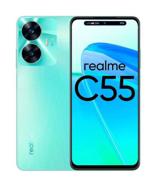 

Смартфон Realme C55 8/256GB RMX3710 (8+256) GREEN зеленый моноблок 3G 4G 6.72" 1080x2400 Android 13 64Mpix 802.11 b/g/n/ac NFC GPS GSM900/1800 GSM1900, C55 8/256GB