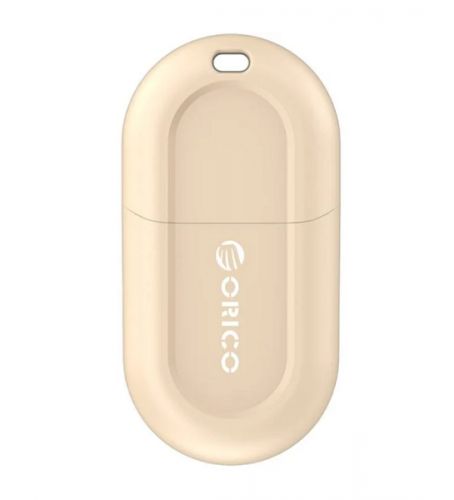 Адаптер Bluetooth Orico BTA-408-GD USB, кремовый