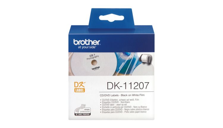 

Наклейка Brother DK11207 Наклейки на CD/DVD Brother (100 шт круглые 58 х 58 мм), DK11207