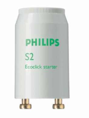 

Стартер Philips 871150069750933 S2 4-22Вт 220В последовательное подключение (928390720230), 871150069750933