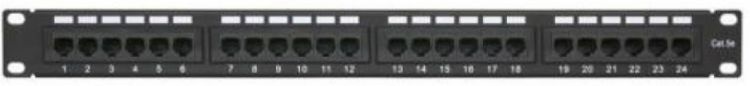 

Патч-панель ULAN UEC-URP-24-UD2 19", 1U, Cat 5e, 24 порта RJ45 (8p8c), неэкранированная, Dual IDC (110/KRONE), UEC-URP-24-UD2