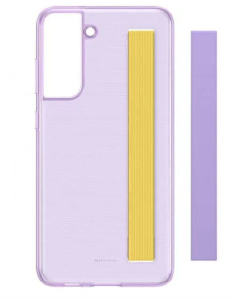 Чехол Samsung EF-XG990CVEGRU XG990 Slim Strap Cover S21 FE violet - фото 1