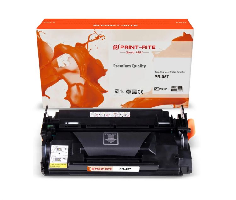 Картридж Print-Rite PR-057H лазерный TFCA26BPU1J 057H черный (10000стр.) для Canon LBP 220 series/223/226