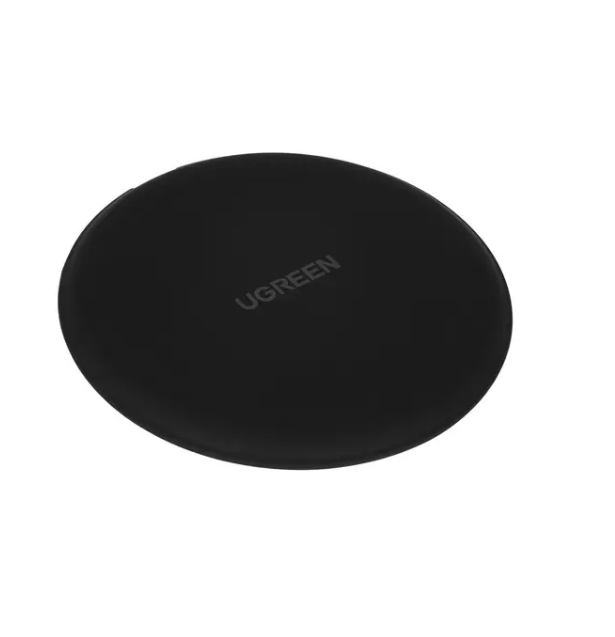 Зарядное устройство беспроводное UGREEN CD186 15W Wireless Charging Pad. Цвет: черный беспроводное зарядное устройство belkin wireless charging pad 15w белый
