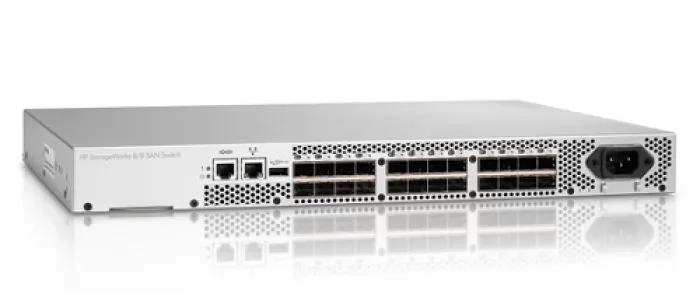 HP 8/8 (8)-ports Enabled SAN Switch (AM867B)