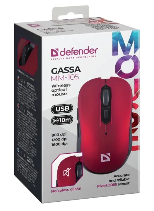 Defender Gassa MM-105 Red