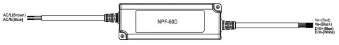 Mean Well NPF-60D-24