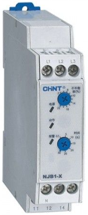 Реле контроля фаз CHINT 280021 NJB1-X AC 380В, цвет белый