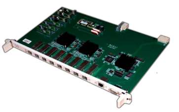 Модуль ELTEX PLC8 оптического доступа OLT-GPON, 8 портов SFP-xPON, RSSI
