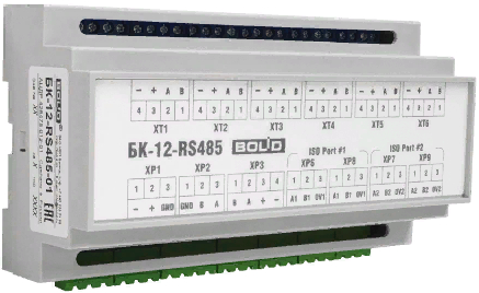 

Блок Болид БК-12-RS485-01, БК-12-RS485-01